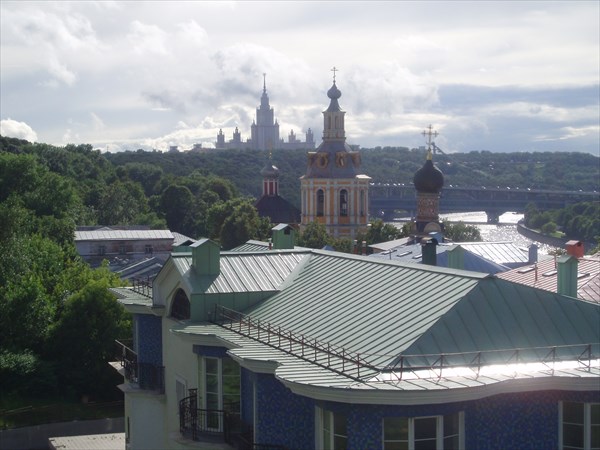 008-Вид на Андреевский монастырь, 25 июня 2008 года